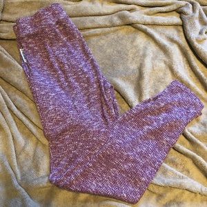 Gymshark slounge leggings in plum